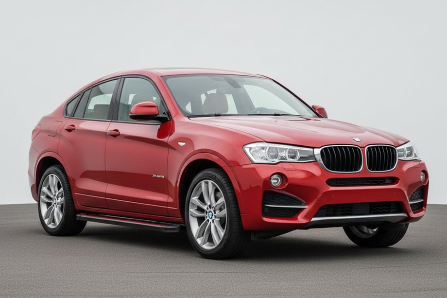 BMW X4 F26 2014–2018 Sivuporrassarja Maya Red (2 kpl, alumiini) Image