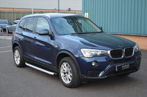 BMW X4 F26 2014–2018 Sivuporraslaudat Fullmond (2 kpl, alumiini) kuva 6