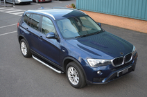 BMW X4 F26 2014–2018 Sivuporraslaudat Fullmond (2 kpl, alumiini) kuva 3