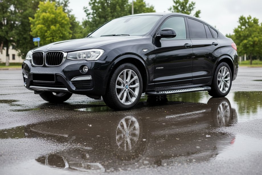 BMW X4 F26 2014–2018 Line-astinlaudat (2 kpl, alumiini) Image