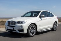BMW X4 F26 2014–2018 Sunrise sivuportaat (2 kpl, alumiini) kuva 1
