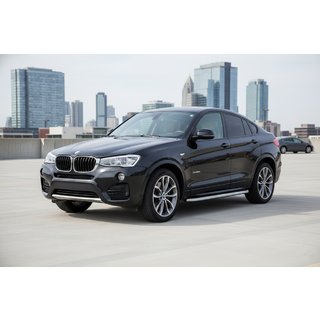 Sivuportaat Tayga Grey (2 kpl, alumiini) BMW X4 F26 2014–2018 kuva 1
