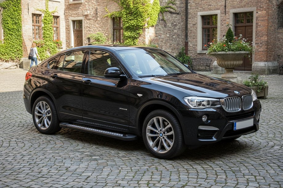 BMW X4 F26 2014–2018 Sivuporrastangot Vision New Black (2 kpl, alumiini) Image