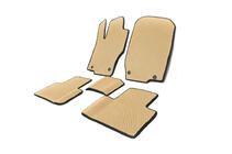 Mercedes GL-sarja X164 2006–2012 EVA-auton lattiamatot (5 paikkaa, beige) kuva 2