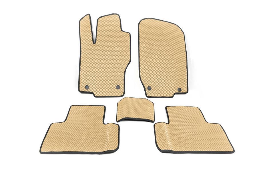Mercedes GL-sarja X164 2006–2012 EVA-auton lattiamatot (5 paikkaa, beige) Image