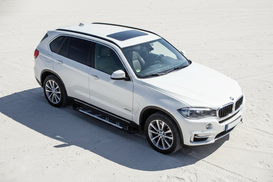 BMW X5 F15 2013–2018 Sunrise sivuportaat (2 kpl, alumiini) Image