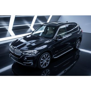 Sivuportaat Tayga Grey (2 kpl, alumiini) BMW X5 F15 2013–2018 kuva 1