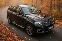 BMW X5 F15 2013–2018 Tayga V2 sivukynnykset (2 kpl, alumiini) kuva 1