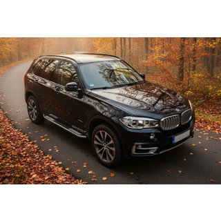 Tayga V2 sivukynnykset (2 kpl, alumiini) BMW X5 F15 2013–2018 kuva 1