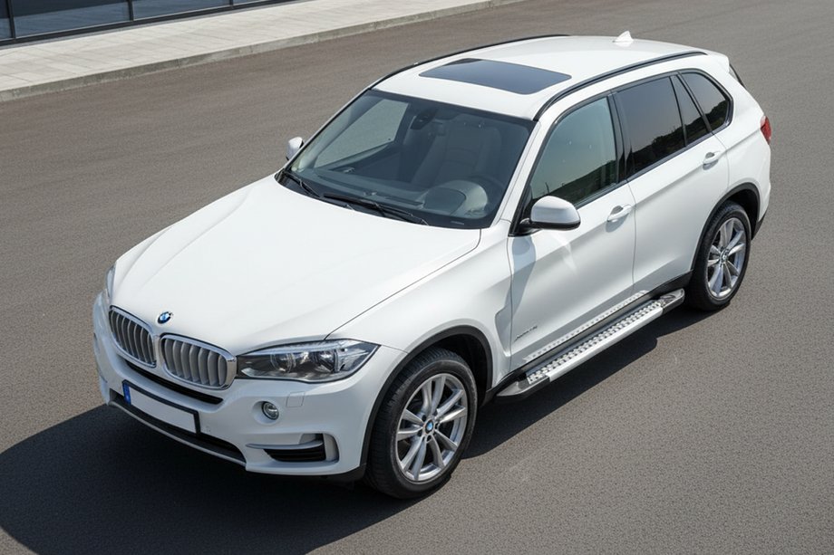 BMW X5 F15 2013–2018 Sivuaskelmat Vision New Grey (2 kpl, alumiini) Kuva 1