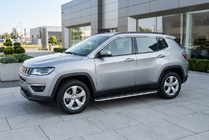 Jeep Compass 2016– Sivuastinlaudat Bosphore Grey (2 kpl, alumiini) kuva 1