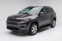 Jeep Compass 2016– Bosphore Black -sivuastinlaudat (2 kpl, alumiini) kuva 1