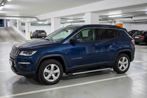 Jeep Compass 2016– Sivuportaat Maya V1 (2 kpl, alumiini) kuva 1