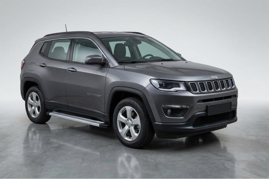 Jeep Compass 2016– Maya V2 sivuportaat (2 kpl, alumiini) Image