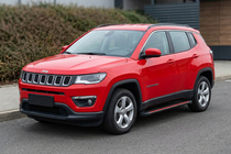 Jeep Compass 2016– Sivuporrassarja Maya Red (2 kpl, alumiini) kuva 1