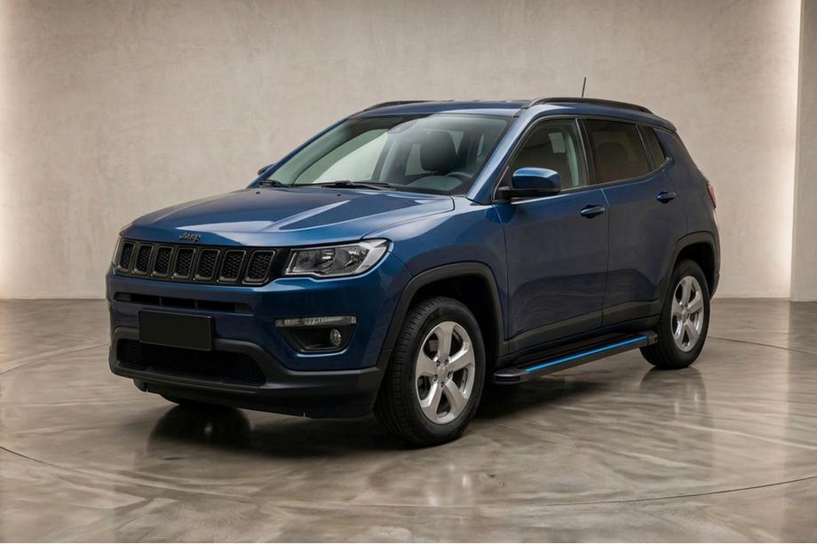 Jeep Compass 2016– Maya Blue sivuportaat (2 kpl, alumiini) Image