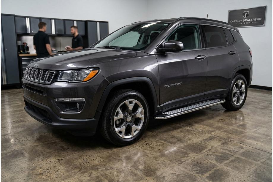Jeep Compass 2016– Sivuporraslaudat Maydos V2 (2 kpl, alumiini) Image