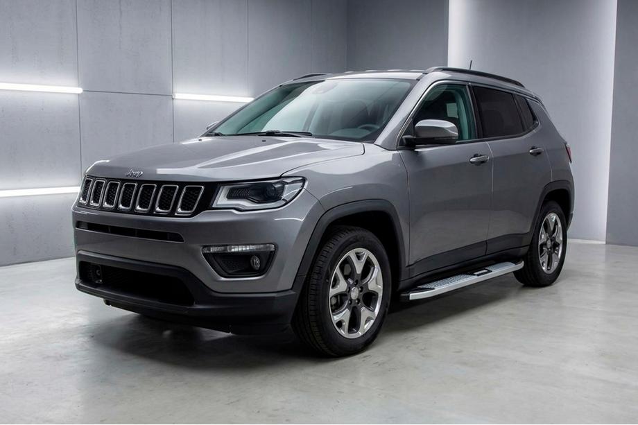 Jeep Compass 2016– Mevsim Grey sivuporrastangot (2 kpl, alumiini) Image