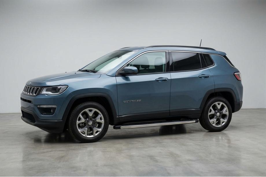 Jeep Compass 2016– BlackLine-sivuporrast (2 kpl, alumiini) Image