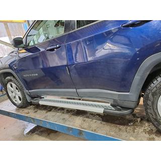 Sivuaskelmat Vision New Grey (2 kpl, alumiini) kuva 3