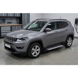 Sivuaskelmat Vision New Grey (2 kpl, alumiini)