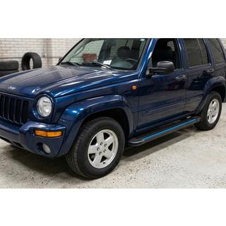 Maya Blue sivuportaat (2 kpl, alumiini) Jeep Cherokee/Liberty 2002–2007 kuva 1