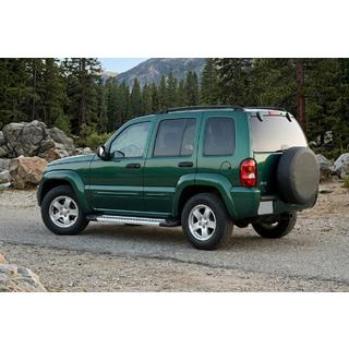 Sivuaskelmat Vision New Grey (2 kpl, alumiini) Jeep Cherokee/Liberty 2002–2007 kuva 1