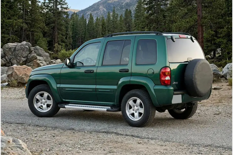 Jeep Cherokee/Liberty 2002–2007 Sivuaskelmat Vision New Grey (2 kpl, alumiini) Image