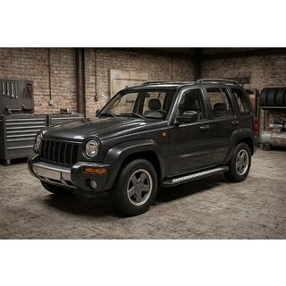 Sivuporrastangot Vision New Black (2 kpl, alumiini) Jeep Cherokee/Liberty 2002–2007 kuva 1