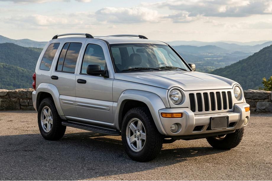 Jeep Cherokee/Liberty 2002–2007 Boshpore Black sivuaskelmat (2 kpl, alumiini) Image