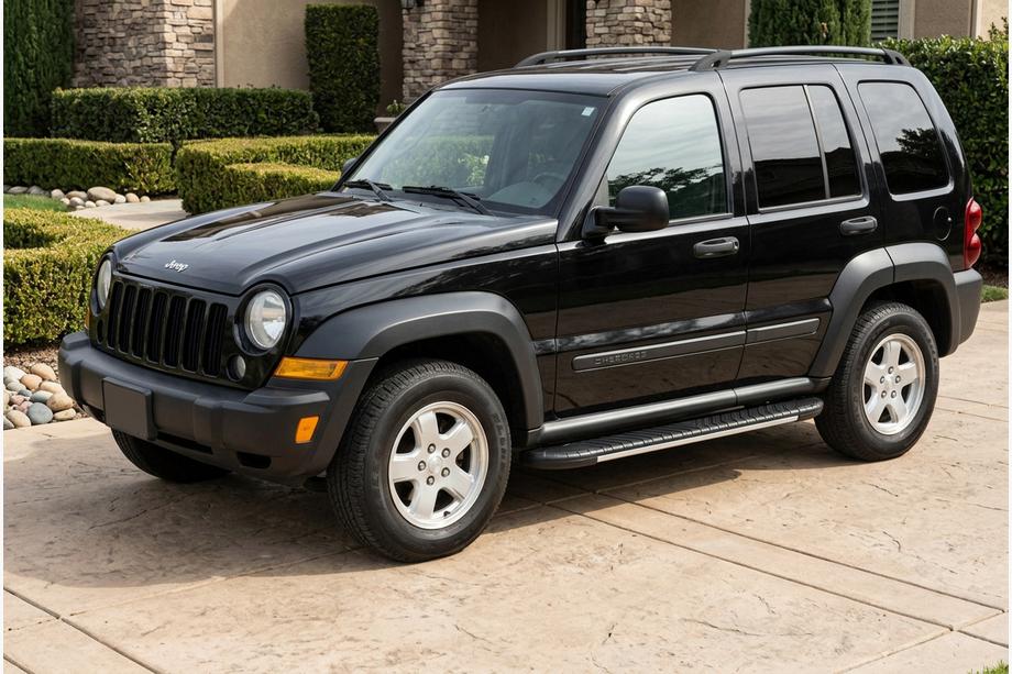 Jeep Cherokee/Liberty 2002–2007 Sivuporrastangot Boshpore Grey (2 kpl, alumiini) Image