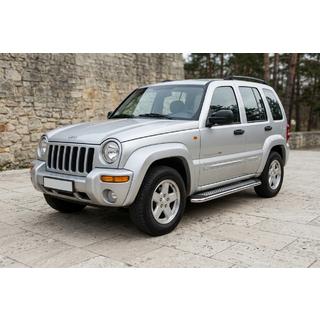 Sivuporraslaudat Maydos V2 (2 kpl, alumiini) Jeep Cherokee/Liberty 2002–2007 kuva 1