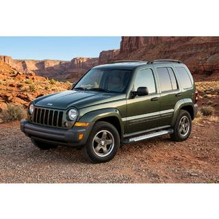 Allmond Grey -sivukynnykset (2 kpl, alumiini) Jeep Cherokee/Liberty 2002–2007 kuva 1