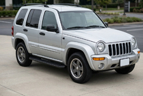 Jeep Cherokee/Liberty 2002–2007 Sivukynnykset Tayga Black (2 kpl, alumiini) kuva 1