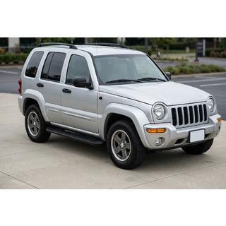 Sivukynnykset Tayga Black (2 kpl, alumiini) Jeep Cherokee/Liberty 2002–2007 kuva 1