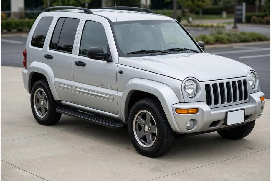 Jeep Cherokee/Liberty 2002–2007 Sivukynnykset Tayga Black (2 kpl, alumiini) Image