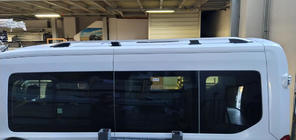 Ford Transit 2014– Kattokaiteet Skyport (2 kpl, harmaa) kuva 1