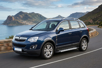 Opel Antara 2006–2017 Sivuaskelmat Vision New Grey (2 kpl, alumiini) 2016-2018 kuva 1