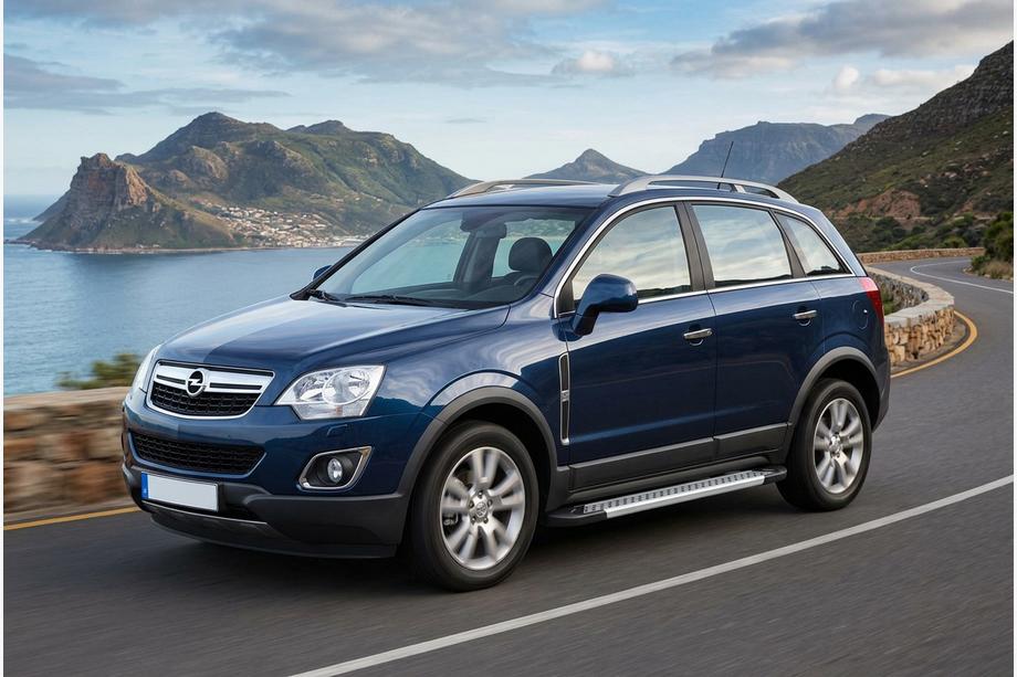 Opel Antara 2006–2017 Sivuaskelmat Vision New Grey (2 kpl, alumiini) 2016-2018 Image