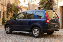 Honda CRV 2001–2006 Maya V2 sivuportaat (2 kpl, alumiini) kuva 1