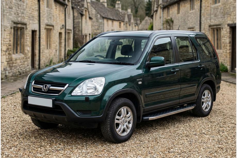 Honda CRV 2001–2006 BlackLine-sivuporrast (2 kpl, alumiini) Image