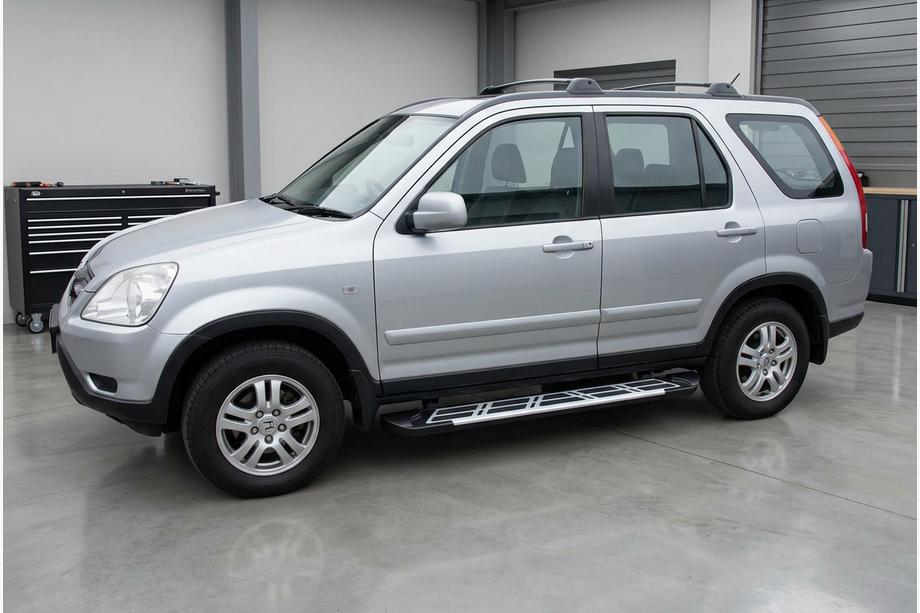 Honda CRV 2001–2006 Sunrise sivuportaat (2 kpl, alumiini) Image