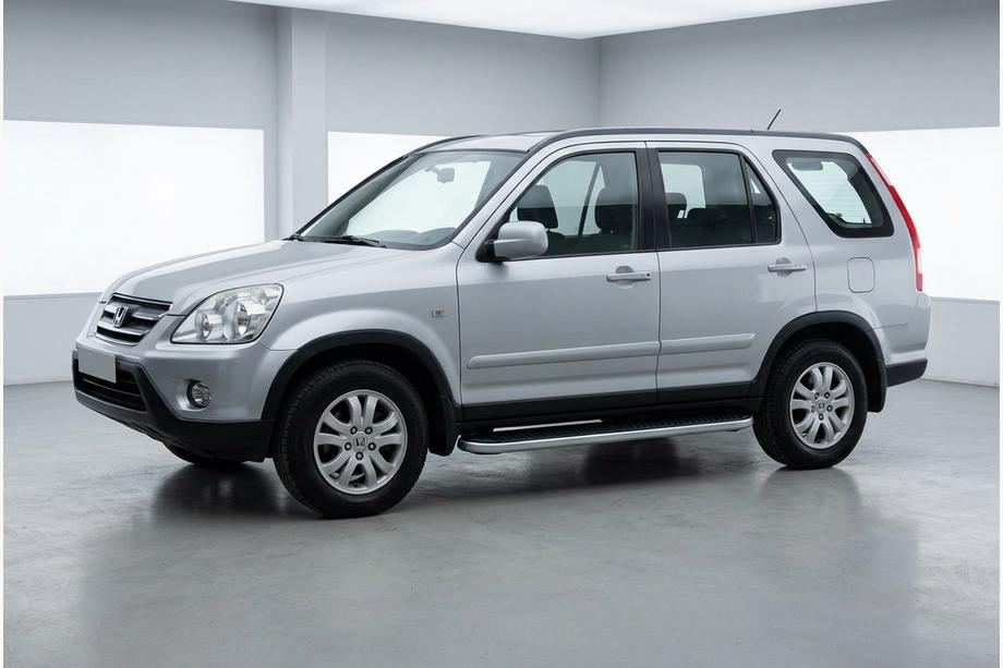 Honda CRV 2001–2006 Sivuportaat Tayga Grey (2 kpl, alumiini) Image