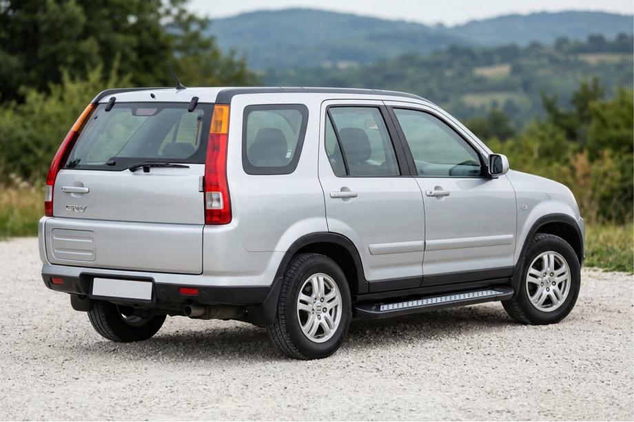 Honda CRV 2001–2006 Sivuporrastangot Vision New Black (2 kpl, alumiini) Image