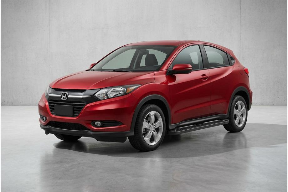 Honda HR-V 2014–2021 Allmond Black sivuportaat (2 kpl, alumiini) Image