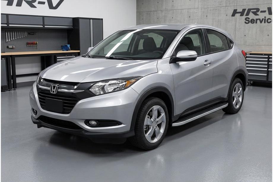 Honda HR-V 2014–2021 Sivuportaat Tayga Grey (2 kpl, alumiini) Kuva 1
