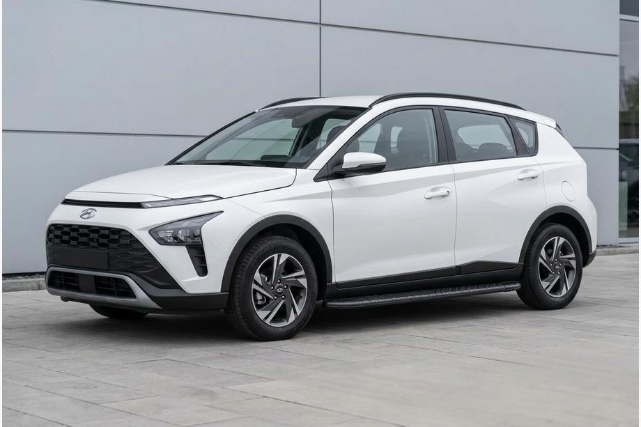 Hyundai Bayon 2021– Bosphore Black -sivuastinlaudat (2 kpl, alumiini) Image