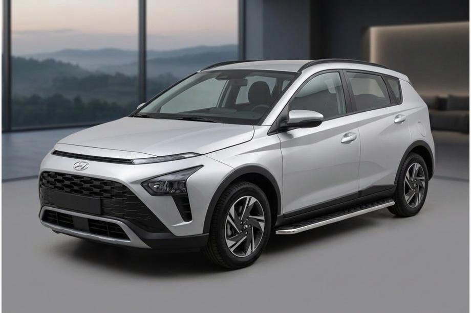 Hyundai Bayon 2021– Maydos V1 sivukynnykset (2 kpl, alumiini) Kuva 1