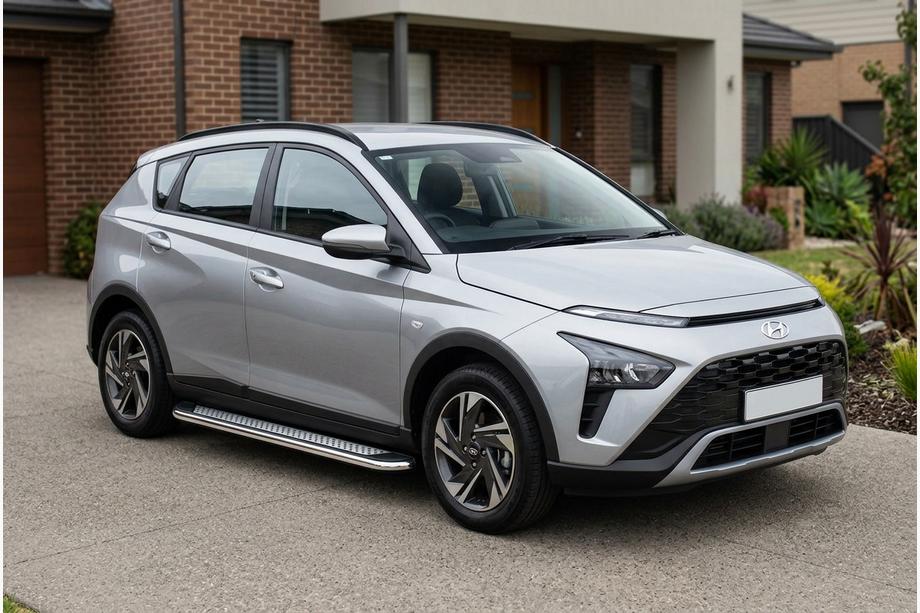 Hyundai Bayon 2021– Sivuporraslaudat Maydos V2 (2 kpl, alumiini) Image