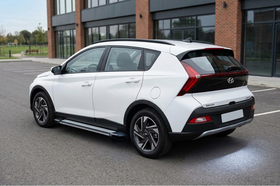 Hyundai Bayon 2021– Rainbow sivuportaat (2 kpl, alumiini) Image